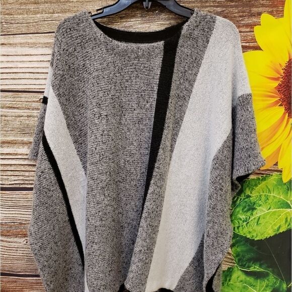 Loft cape gray & black Size XS Pre-owned - Picture 2 of 3